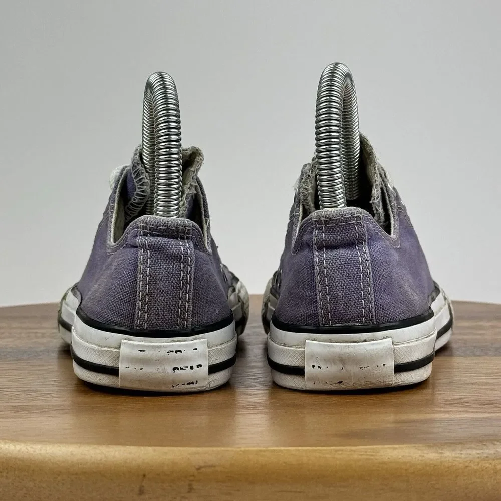 Big Kids Girls Converse Chuck All Star Purple Low Casual Sneakers Shoes Size 3 Y